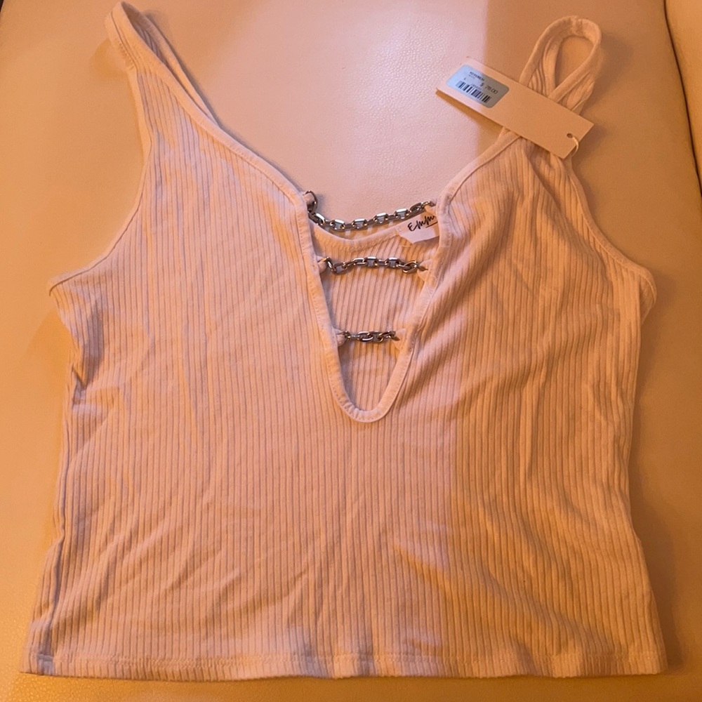 LF Emma & Sam White Tank